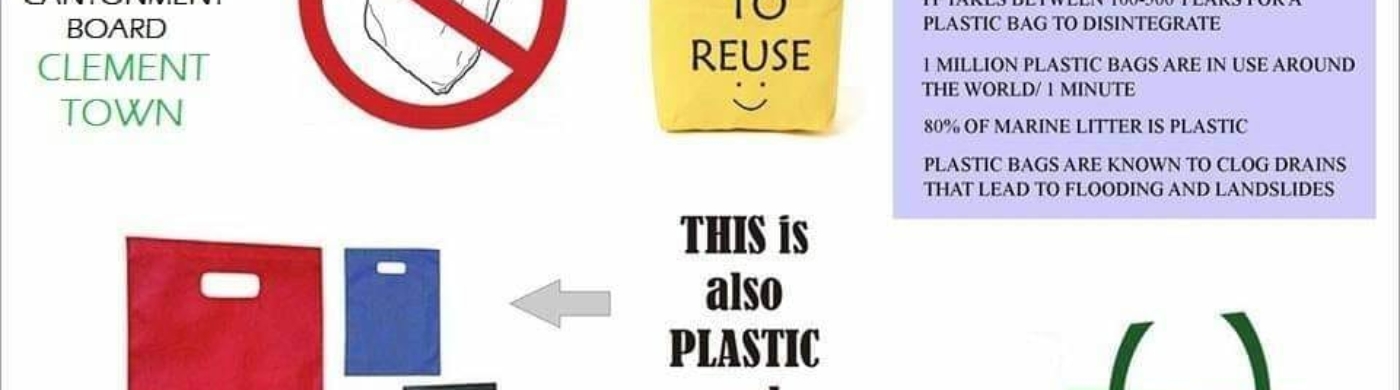 Help the Earth rejuvenate; Say No to Plastics